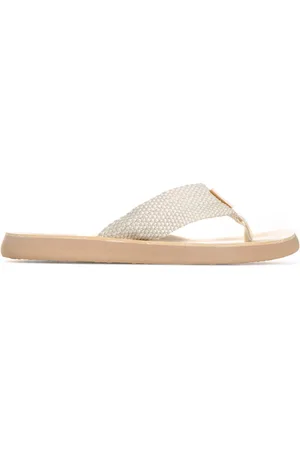 Rocket Dog Womens Adios Flip Flops in Textile - Size UK 8