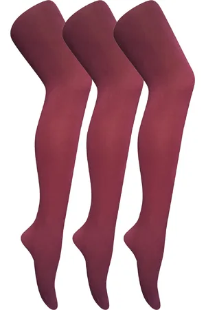 Sock Snob 3 Pair Multipack Womens Coloured Opaque 80 Denier Tights
