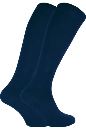 Sock Snob Womens - 2 Pack Ladies Breathable Patterned Knee High Bamboo Socks - - Size UK 4-6.5