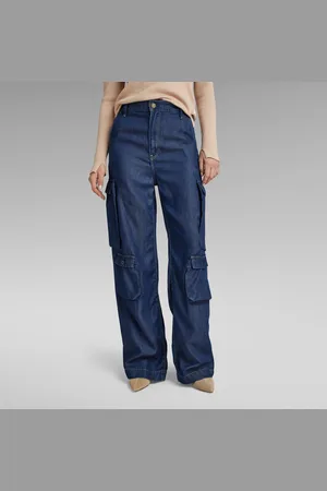 G-Star Womens G-Star RAW Deck 2.0 Chino Cargo Jeans - Lyocell - Size 33W/32L