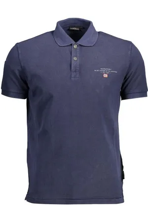 Napapijri Mens Cotton Polo Shirt - Size Small