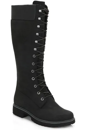 Timberland Womens Premium 14 Inch Boots Leather - Size UK 7.5