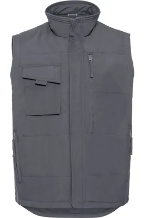Russell Athletic Mens Heavy Duty Gilet (Convoy Grey) - - Size 2XL