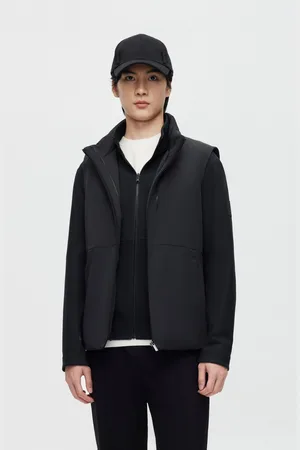 Bosideng Mens Three-in-One Standing Collar Jacket - - Size X-Small