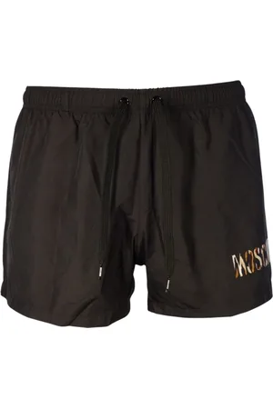 Moschino Mens Small Leopard Print Design Short Swim Shorts - Size X-Small