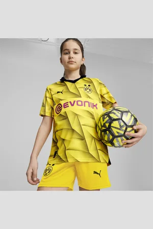 PUMA Childrens Unisex Borussia Dortmund 23/24 Third Jersey - - Size 5-6Y