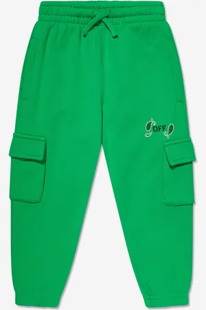 OFF-WHITE Kids Unisex Bandana Joggers in - Size 14Y