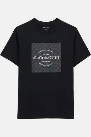 Coach Mens Signature Square Tshirt - - Size Medium