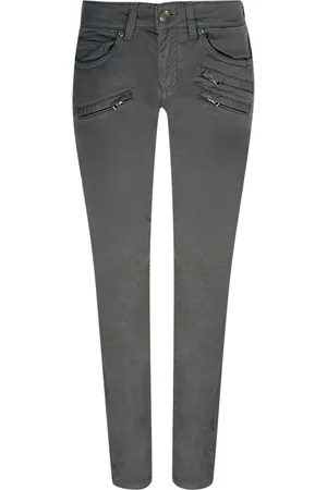 Balmain Womens FP55205JH5209 Dark Jeans - Size 25 (Waist)