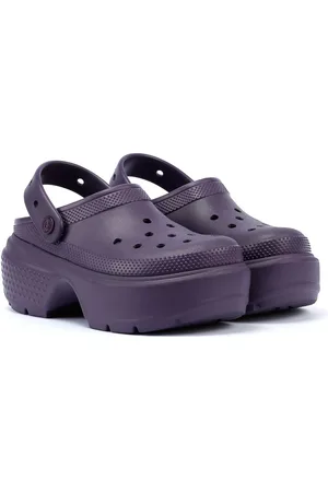 Crocs Stomp WoMens Dark Iris Clogs - - Size UK 7
