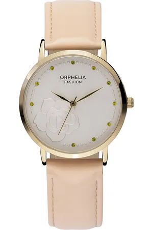 ORPHELIA Fashion Petal Blossom WoMens Watch OF711901 Leather - One Size