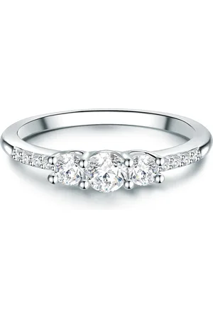 Tresor 1934 Womens Trilani Female Sterling Ring - Size S
