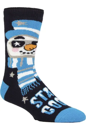 Heat Holders Mens Fluffy Christmas Socks by Lite - - Size UK 6-11