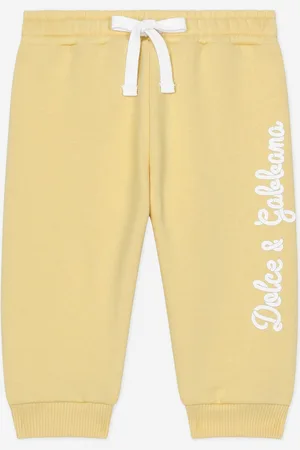 Dolce & Gabbana Kids Unisex Baby Logo Joggers in - Size 2-3Y