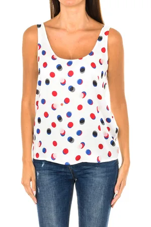 Emporio Armani Womens round neck tank top 3Y5H61-5NZNZ - viscose - Size EU 42 (Womens)