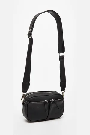 Quiz Womens Faux Leather Camera Bag - One Size
