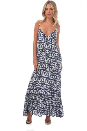 Superdry Womens Vintage Long Beach Camisole Dress in - Size 8 UK