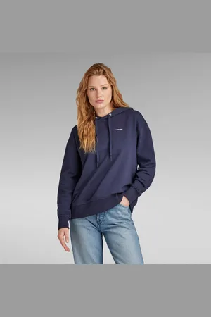 G-Star Womens G-Star RAW Graphic Core Hooded Sweater - Cotton - Size Medium