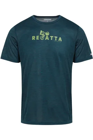Regatta Mens Fingal VIII Cycle Marl T-Shirt (Moroccan ) - Size Large