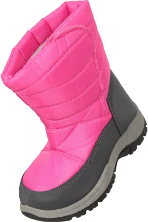 Mountain Warehouse Childrens Unisex Childrens/Kids Caribou Adaptive Snow Boots (Bright ) - Size UK 8 Infant