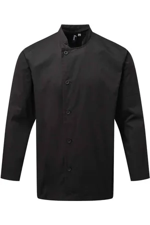 Premier Mens Essential Long-Sleeved Chef Jacket - Size 5XL