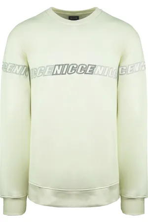 Nicce London Mens Long Sleeve RoundNeck Pullover Men Rioja Sweatshirt 204 1 03 04 0011 Cotton - Size X-Large