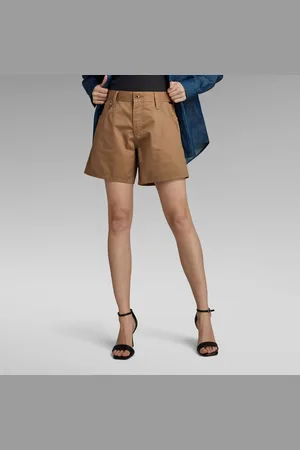 G-Star Womens G-Star RAW Judee Shorts - Cotton - Size 25 (Waist)
