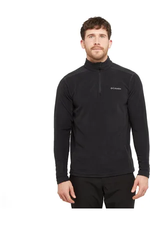 Columbia Mens Klamath 1/4 Zip Fleece Track Top - - Size Large