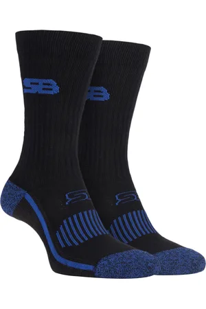 Storm Bloc Mens Anti Abrasion Cotton Sports Terry Cushioned Socks - - Size UK 6.5-8