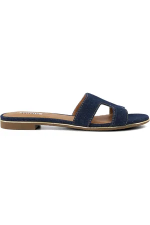 Dune Womens Ladies Loopers - Smart Slider Sandals - - Size UK 3