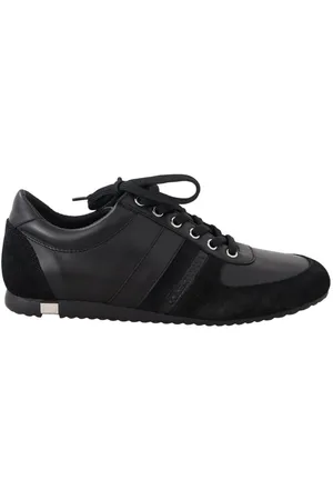 Dolce & Gabbana Mens Elegant Leather Sport Sneakers - Size EU 39