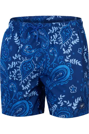Speedo Mens Printed Leisure 16 inch Water Shorts in - Size Large