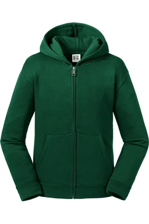 Russell Athletic Childrens Unisex Kids/Childrens Authentic Zip Hooded Sweatshirt (Bottle ) - Size 3-4Y