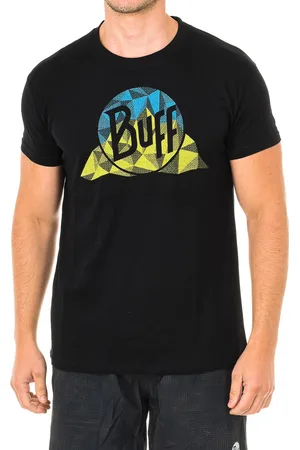 Buff Mens Short sleeve t-shirt for outdoor sports BF10200 men - Cotton - Size Medium