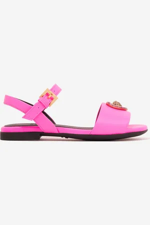 VERSACE Girls Heart Logo Sandals in - Size UK 3