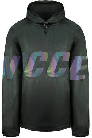 Nicce London Long Sleeve Pullover Mens Reflective Pine Poncho 201 1 01 04 0088 - Size X-Large