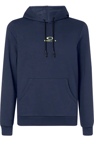 Oakley New Bark Pullover Long Sleeve Logo Mens Hoodie 472588 6FB Textile - Size X-Small