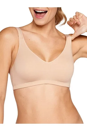 NATURANA Womens Elasticup Cotton Full Cup Non Wired Bra 5445 - Polyamide - Size 34
