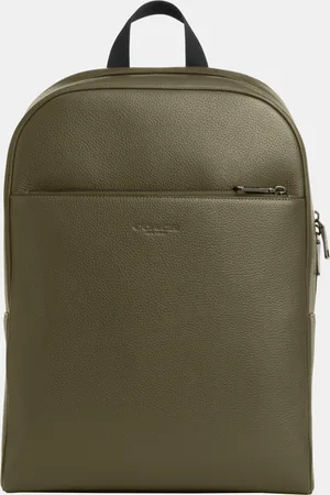 Coach Mens Owen Backpack in Pebbled Leather - - One Size