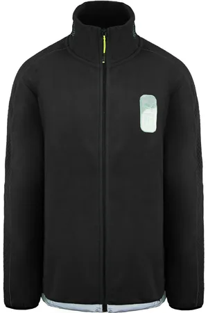 PUMA X Helly Hansen Long Sleeve Zip Up Mens Polar Fleece 598278 01 - Size Medium
