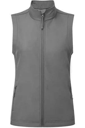 Premier Womens/Ladies Windchecker Gilet (Dark ) - Size X-Small