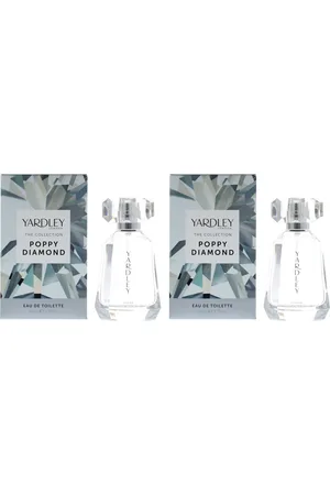YARDLEY LONDON Womens The Collection Poppy Diamond Eau de Toilette 50ml Spray For Her x 2 - One Size