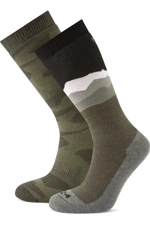 Tog 24 Aleko Mens Ski Socks /Black - Size Large