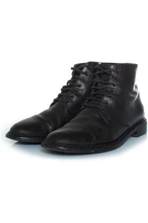 Saint Laurent Pre-owned Womens Lace up ankle boots in leather - Size EU 38