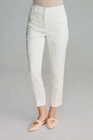Gusto Womens Satin Cigarette Trousers - - Size 14 Regular