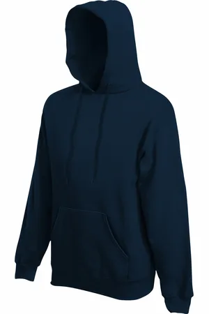 Fruit Of The Loom Mens Premium 70/30 Hooded Sweatshirt / Hoodie (Deep ) - Size Small