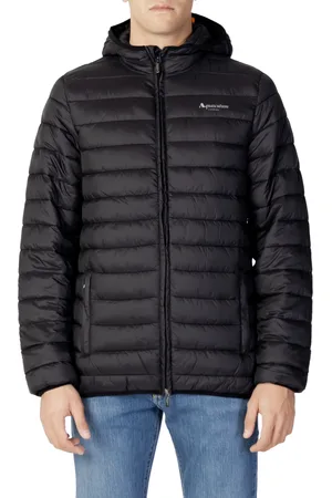 Aquascutum Mens London Logo Black Active Hoodie Jacket - NA - Size Small