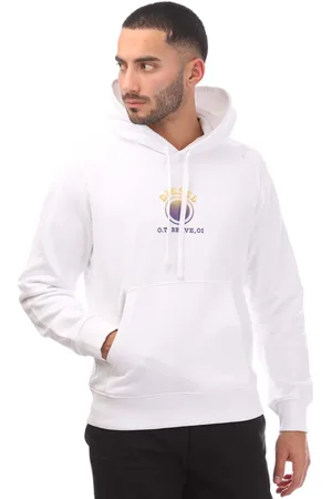 Diesel Mens S-Ginn 5-E Hoodie in Cotton - Size X-Large