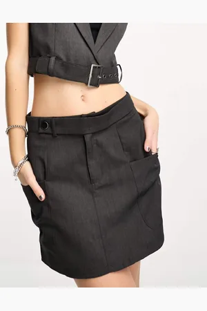 Noisy May Womens mini skirt with pocket detail co-ord in - Size X-Large