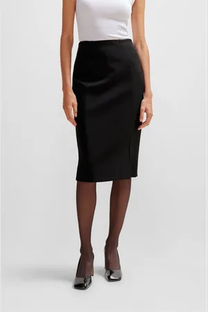 HUGO BOSS Womens Vukeva Pencil Skirt in - Size 8 UK
